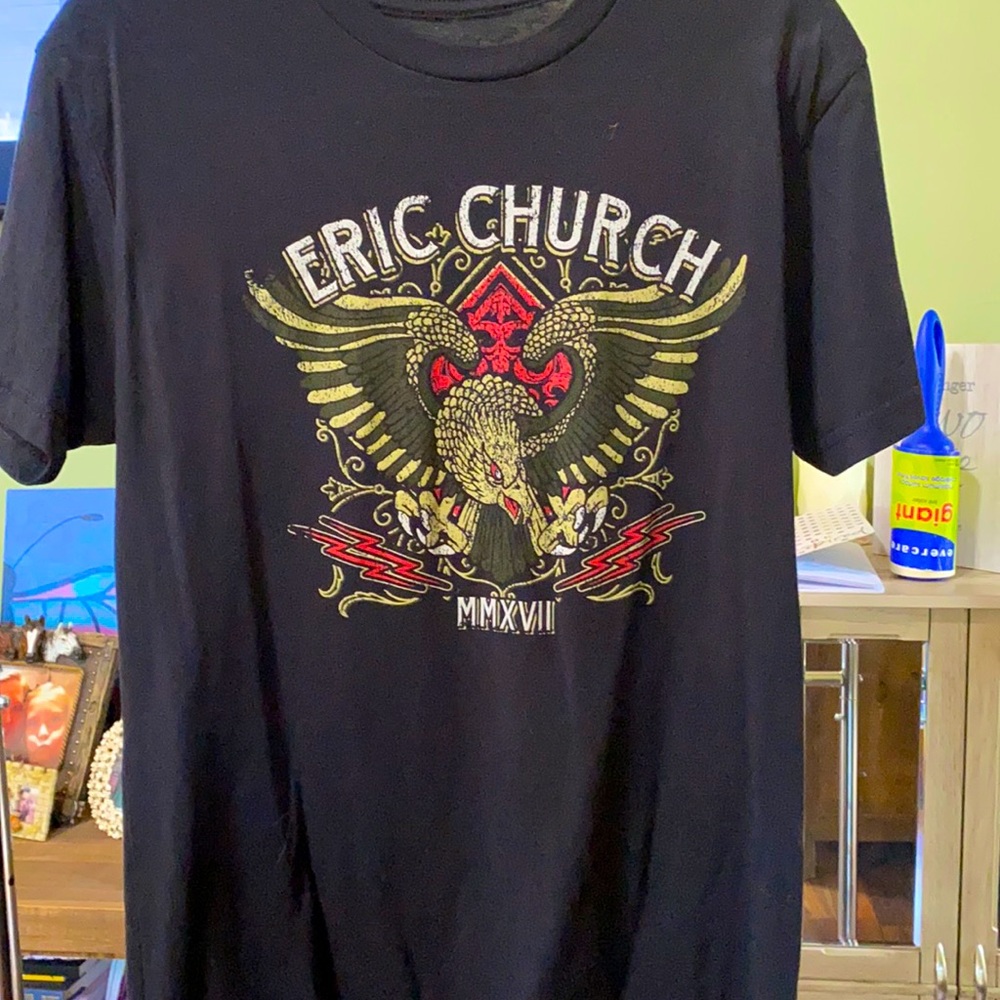 Eric Church Official Concert Tee Shirt. Size M